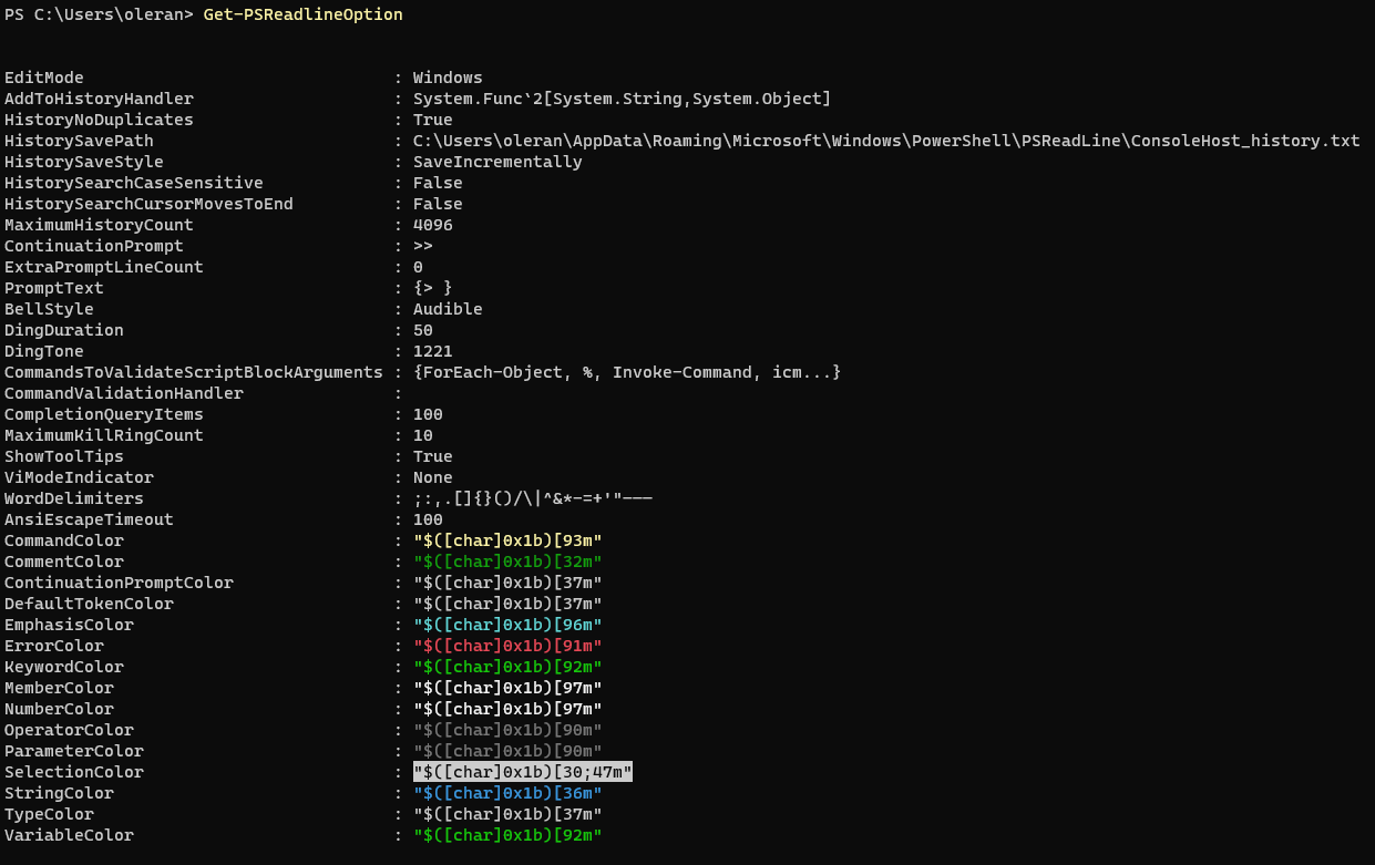Get-PSReadlineOption